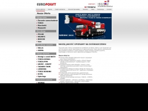 Firma posiadająca w ofercie m.in. dźwigi gąsienicowe